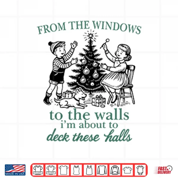 George Conway I Am Antifa Shirt 3 Design From The Windows To The Walls Im About To Deck These Halls Shirt