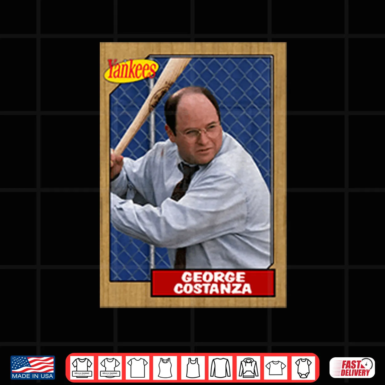George Costanza Yankees Seinfeld Shirt George Costanza Yankees Seinfeld Shirt