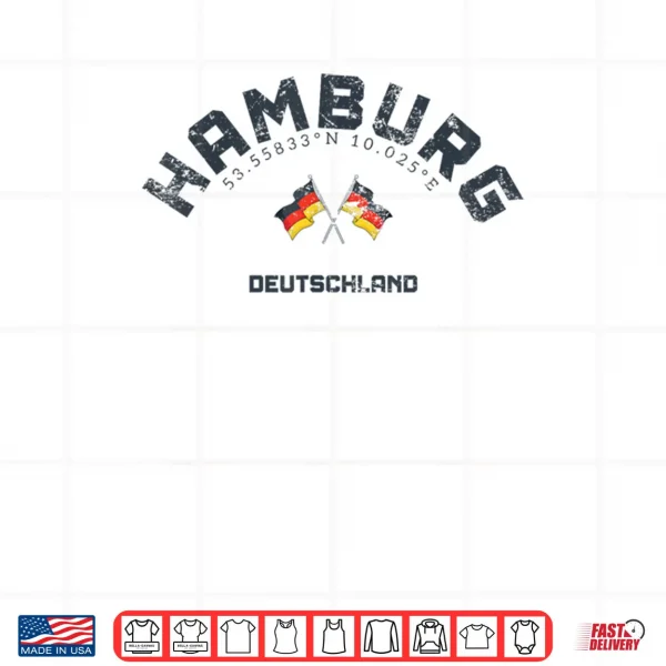 Design Germany Hamburg Shirt