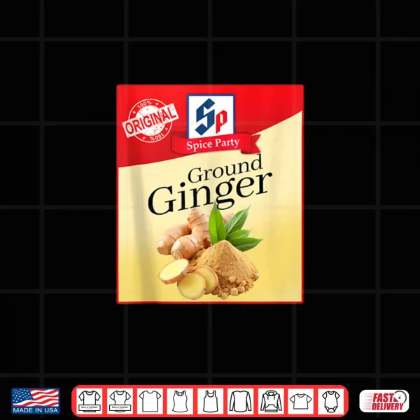 Design Ground Ginger Condiment Costume Holiday Spice Group Costumes Shirt