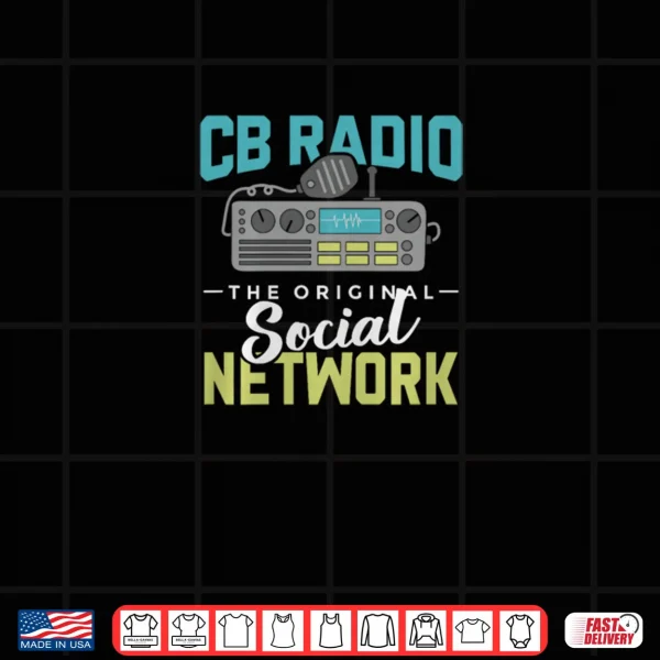 Design Ham Radio CB Radio System for Communication Technician Shirt