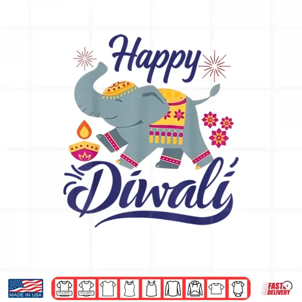 Happy Diwali Festival of Lights Celebration Shirt 3 Design Happy Diwali Festival of Lights Celebration Shirt