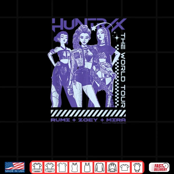 Design Huntrix The World Tour Halloween Shirt