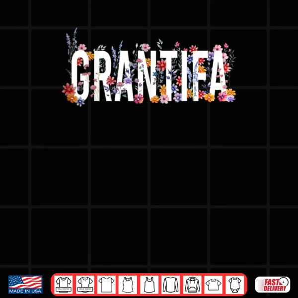 Design I Am Grantifa Vintage Floral Shirt