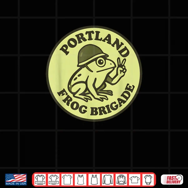 Design I am Frogtifa Portland Frog Brigade Shirt