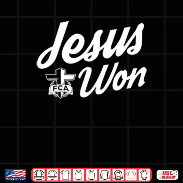 Design Jordyn Tyson Jesus Won Shirt