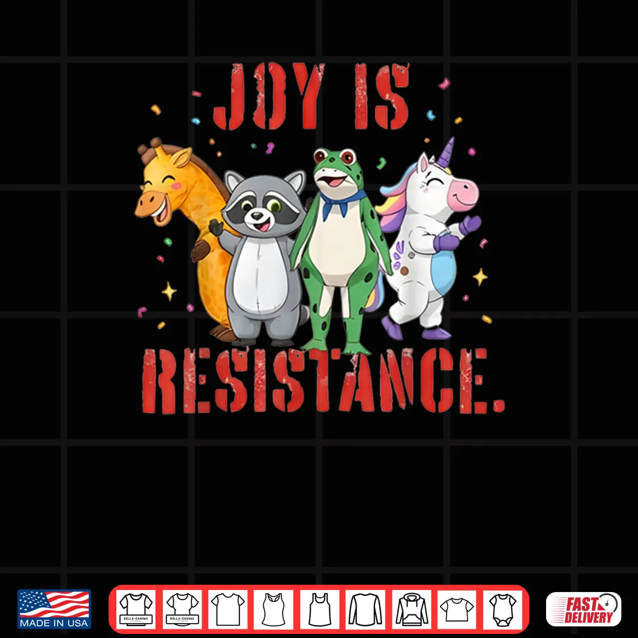 Joy is Resistance Portland Frog Protest Shirt Joy is Resistance Portland Frog Protest Shirt