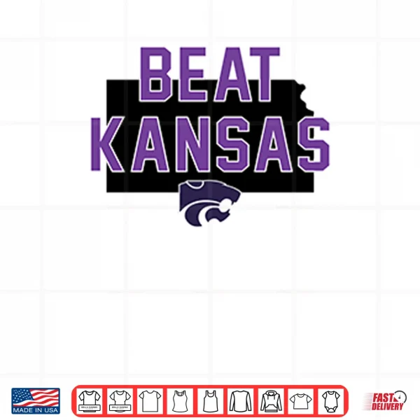K State Beat Kansas Shirt 3 Design K State Beat Kansas Shirt