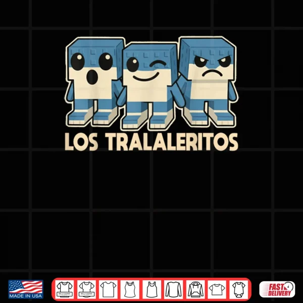 Los Tralaleritos Italian Brainrot Cringe Kids Meme Shirt 3 Design Los Tralaleritos Italian Brainrot Cringe Kids Meme Shirt
