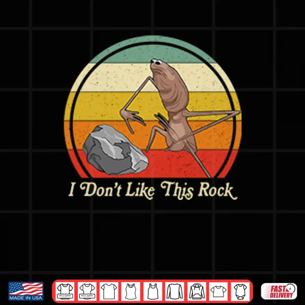 Design Marcus The Worm I Dont Like This Rock Shirt