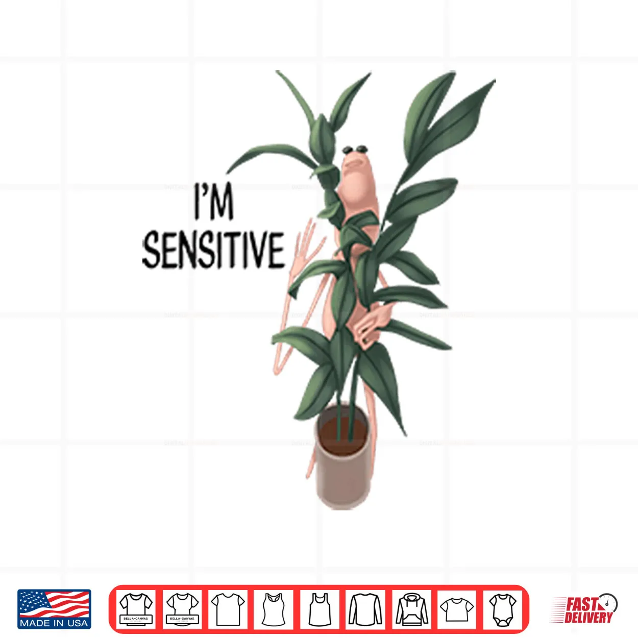 Marcus The Worm I’m Sensitive Shirt Marcus The Worm I’m Sensitive Shirt