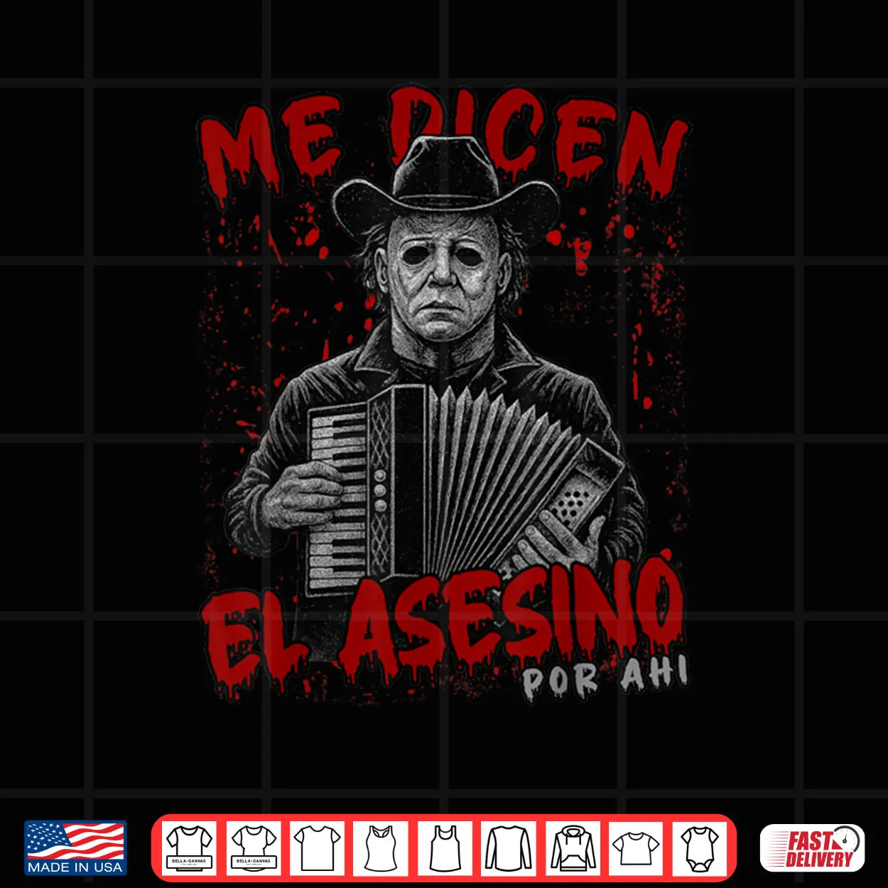 Me Dicen El Asesino Por Ahi Funny Mexican Halloween Shirt Me Dicen El Asesino Por Ahi Funny Mexican Halloween Shirt