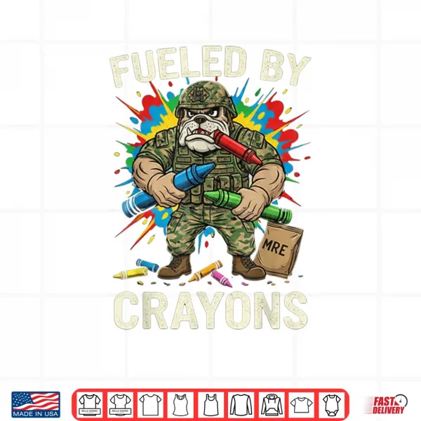 Veterans Day My Favorite Veteran is Dad Father Army Military Shirt 3 Design Military Corps Bulldog Crayon Eater Soldier Veterans Day Shirt