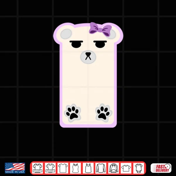 Design Mira Inspired Cheeky Polar Bear Shirt