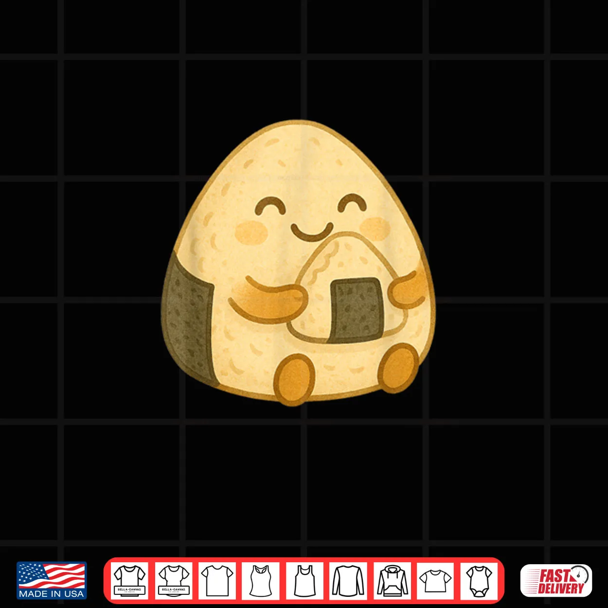 Musubi Eating Rice Ball Shirt Musubi Eating Rice Ball Shirt