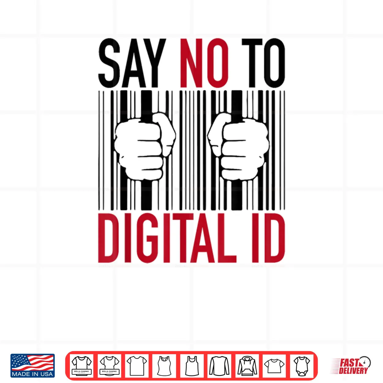 No Digital ID Shirt No Digital ID Shirt