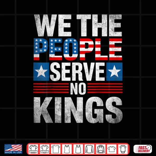 Design No King Patriotic Freedom Shirt