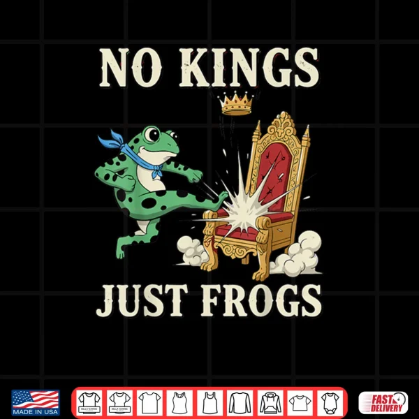 No Kings Just Frogs Funny Portland Protest Shirt 3 Design No Kings Just Frogs Funny Portland Protest Shirt