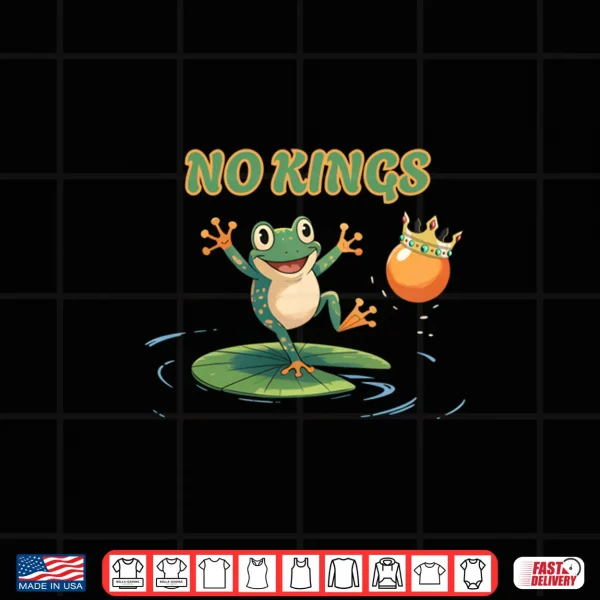 Design No Kings Portland Frog Protest Shirt