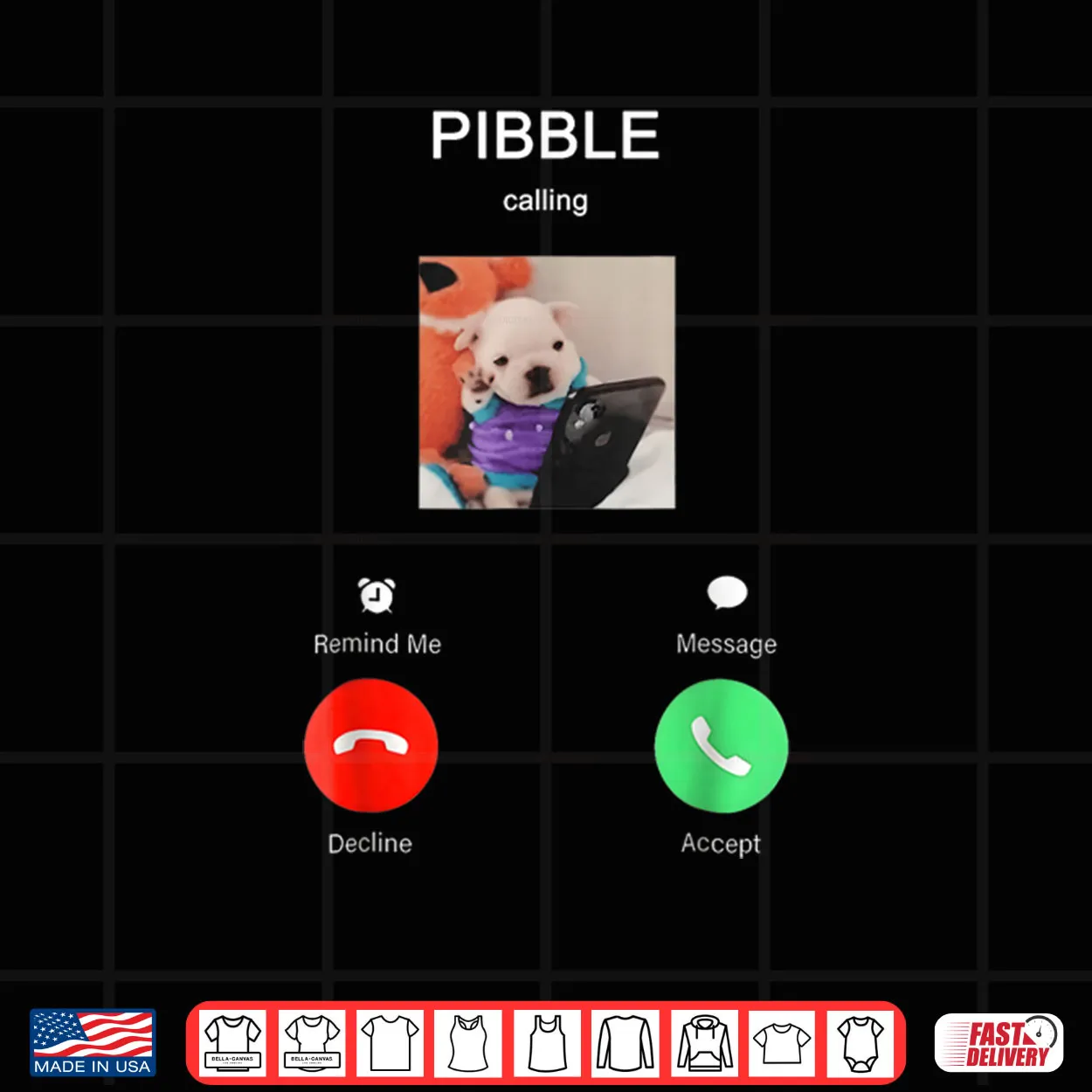 Pibble is Calling Funny Meme for Meme Fans Dog Lovers Shirt Pibble is Calling Funny Meme for Meme Fans Dog Lovers Shirt