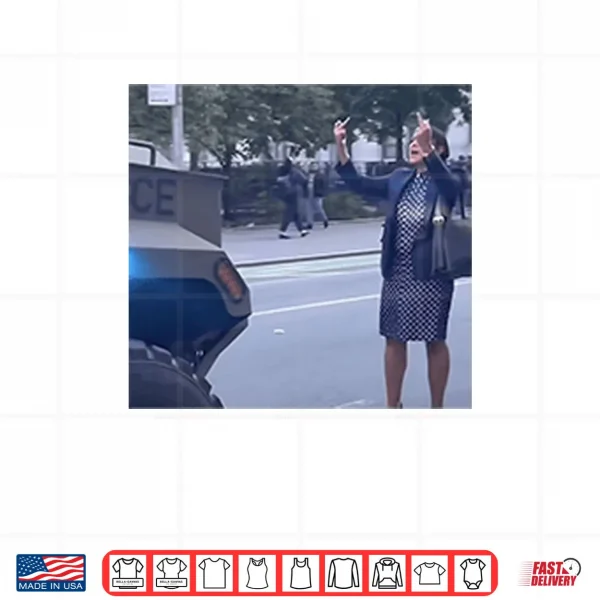 Design Polka Dot Dress Baddie Against ICE Shirt