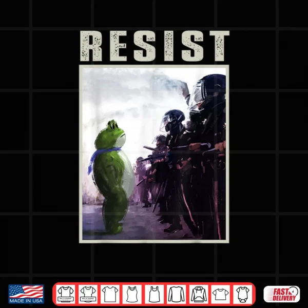 Portland 2025 Resist Portland Frog Protest Art Shirt 3 Design Portland 2025 Resist Portland Frog Protest Art Shirt