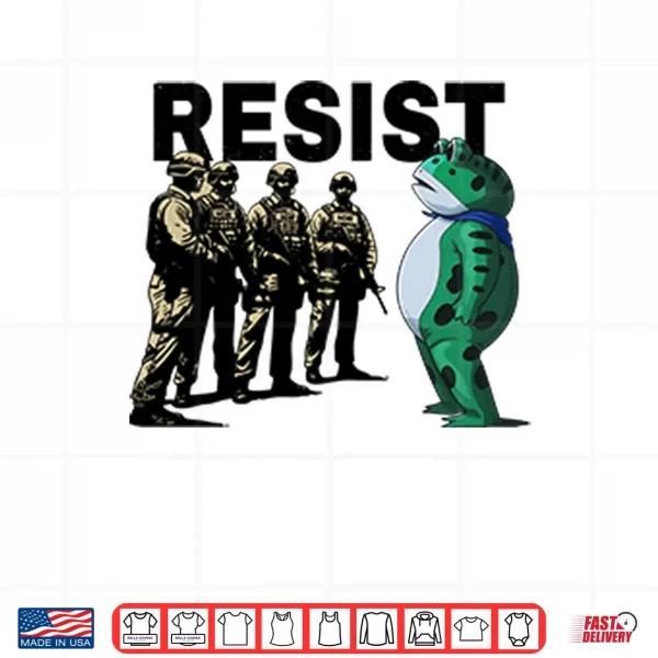 Design Portland Frog Resist Shirt