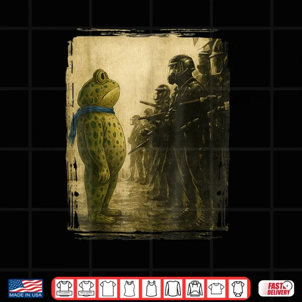 Design Portland Frog Vintage Retro Shirt