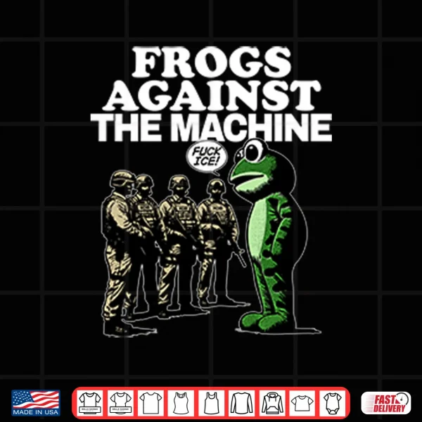 Design Portland Frogs Against The Machine Shirt
