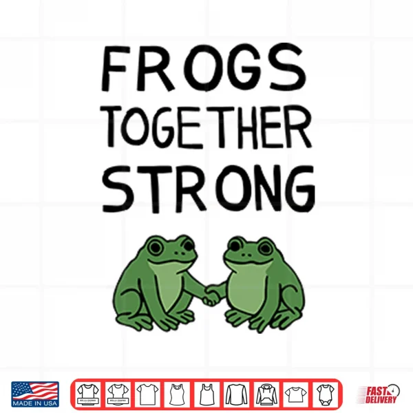 Portland Frogs Together Strong Shirt 3 Design Portland Frogs Together Strong Shirt