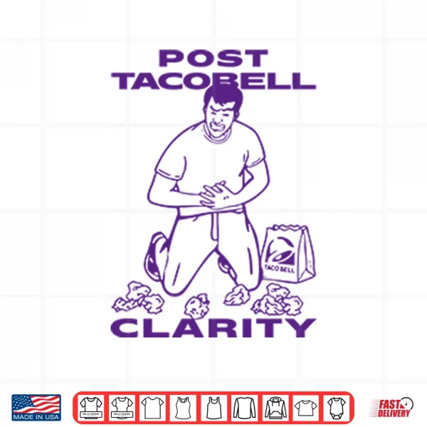 Design Post Taco Bell Clarity Shirt