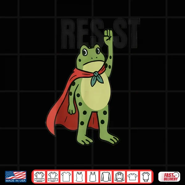 Design Resist Frog Meme Vintage Shirt