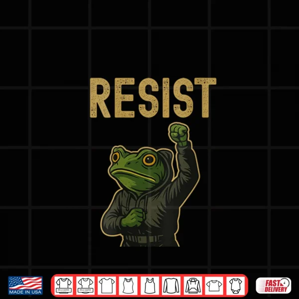 Design Resist Frog Shirt