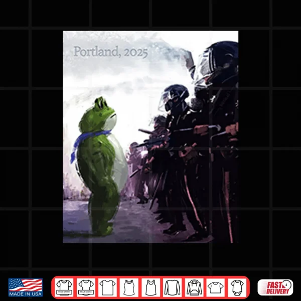 Design Resist Portland Frog I Stand With Frog Shirt