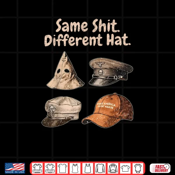 Design Same Shit Different Hat Vintage Shirt
