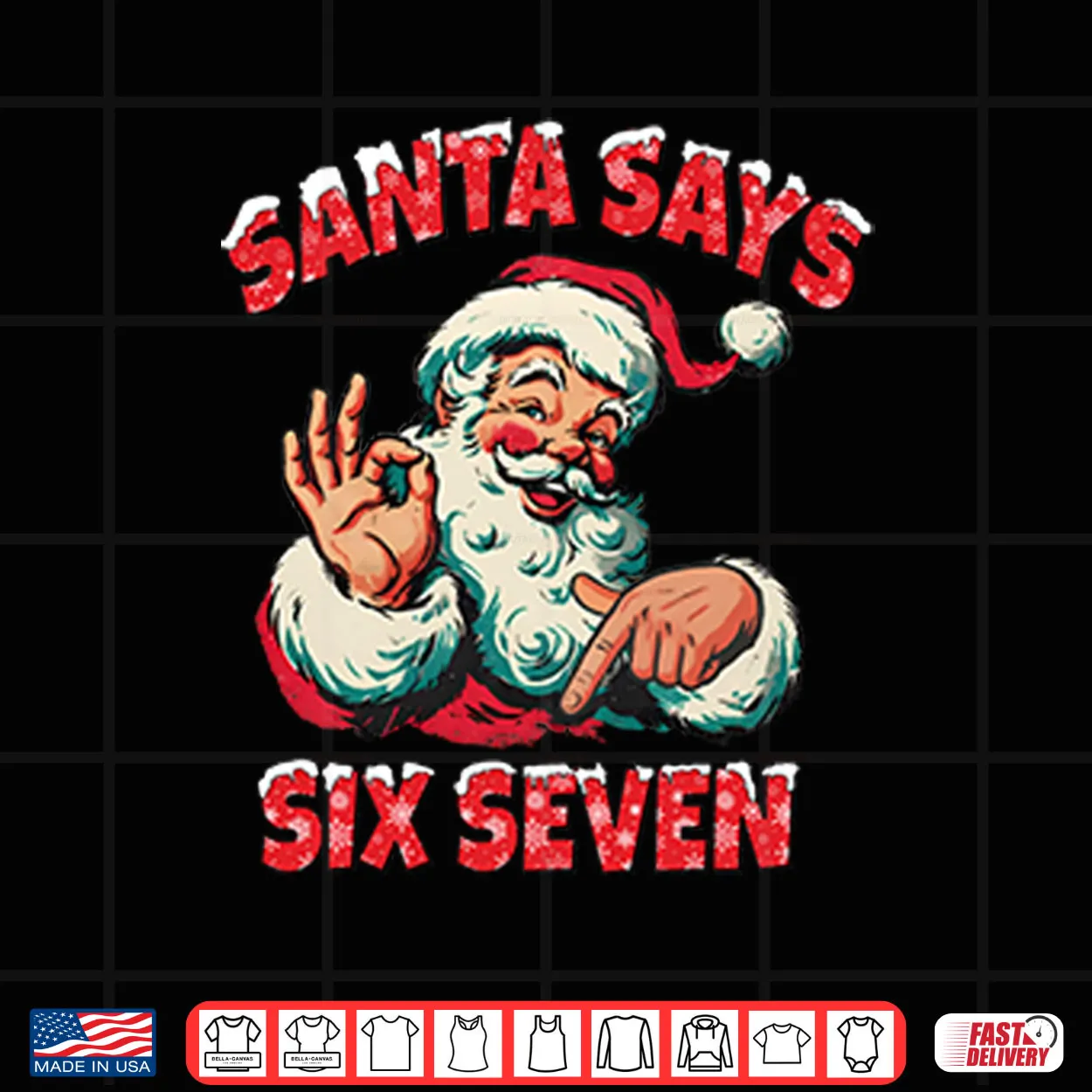 Six Seven 67 Meme Christmas Shirt Six Seven 67 Meme Christmas Shirt