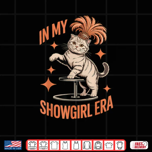 Design Show Girl Era Cat Outfit Shirt