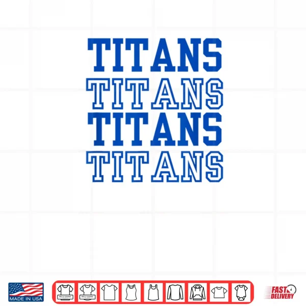 Stacked Text Volleyball Team Shirt 3 Design Stacked Text Volleyball Team Shirt