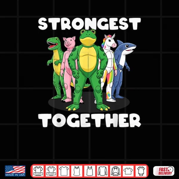 Strongest Together Portland Frog Costume Activist Group Frog Shirt 3 Design Strongest Together Portland Frog Costume Activist Group Frog Shirt