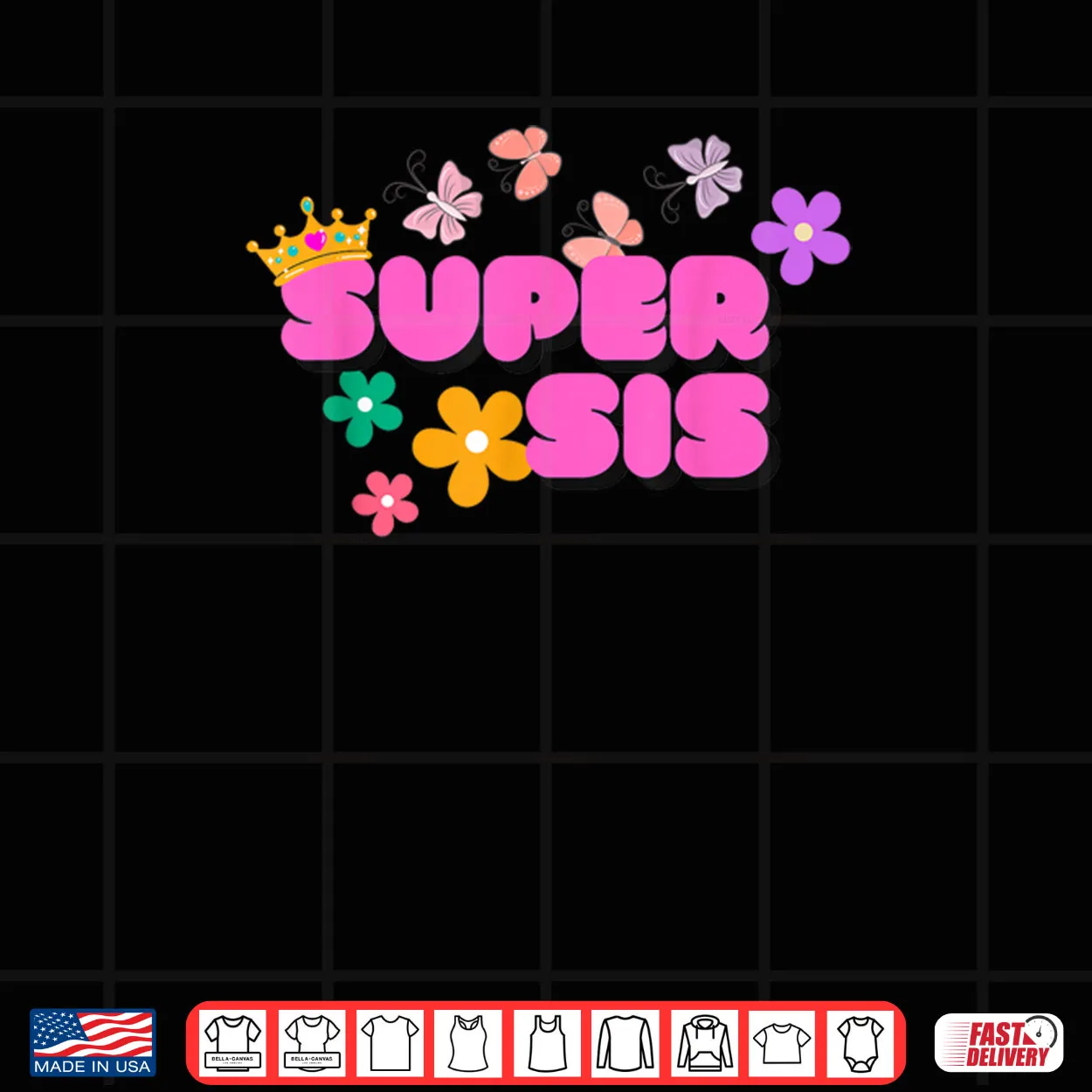 Super Sis by Designer Jaziz Gutierrez Shirt Super Sis by Designer Jaziz Gutierrez Shirt