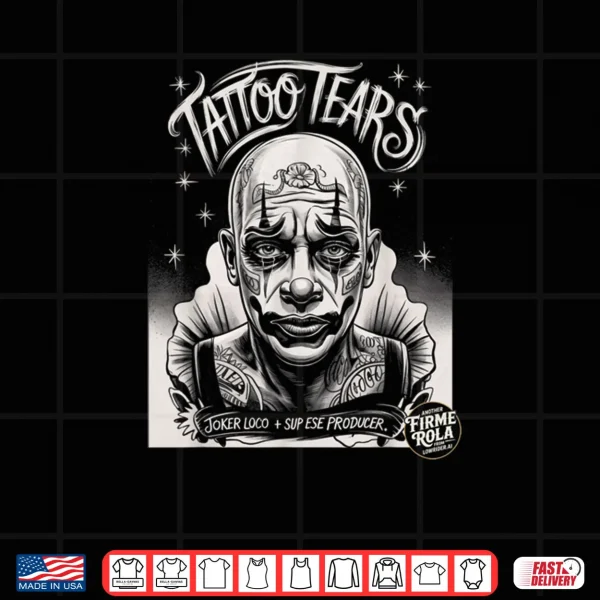 Design Tattoo Tears Shirt
