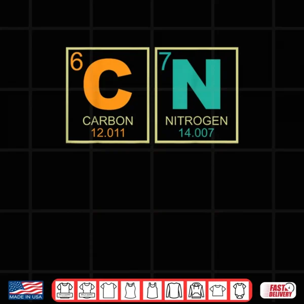 Design Teacher Science Periodic Table Retro Vintage Shirt