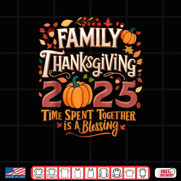Design Thanksgiving Crew Matching Group Family Thanksgiving 2025 Shirt