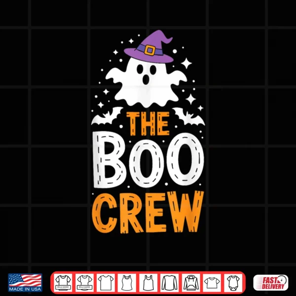 Design The Boo Crew Shirt Matching Halloween Costume Shirt