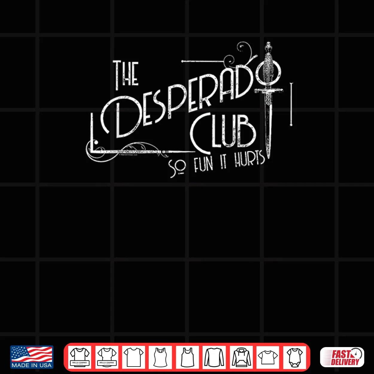 The Desperado Club Sign Sci Fi Book Shirt The Desperado Club Sign Sci Fi Book Shirt