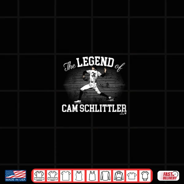 Design The Legend of Cam Schlittler New York Baseball Shirt