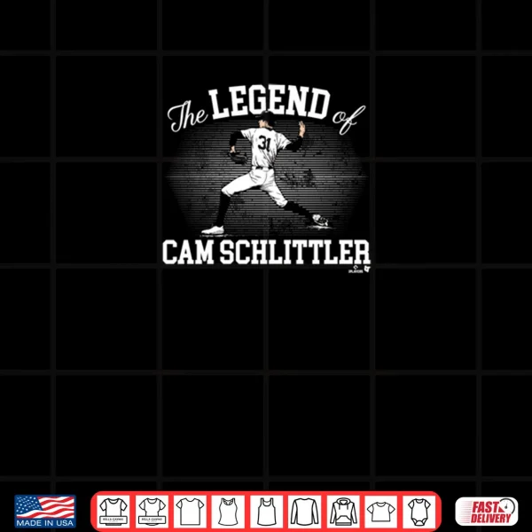 Design The Legend of Cam Schlittler Shirt