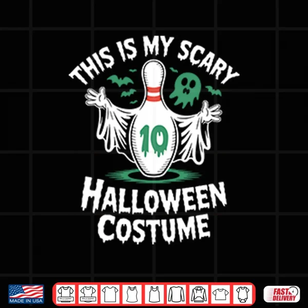 Design This Is My Scary Halloween Costume Bowling Shirt