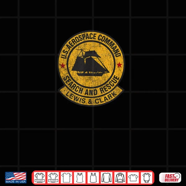 Design U.S. Aerospace Command Lewis Clark Event Horizon Shirt
