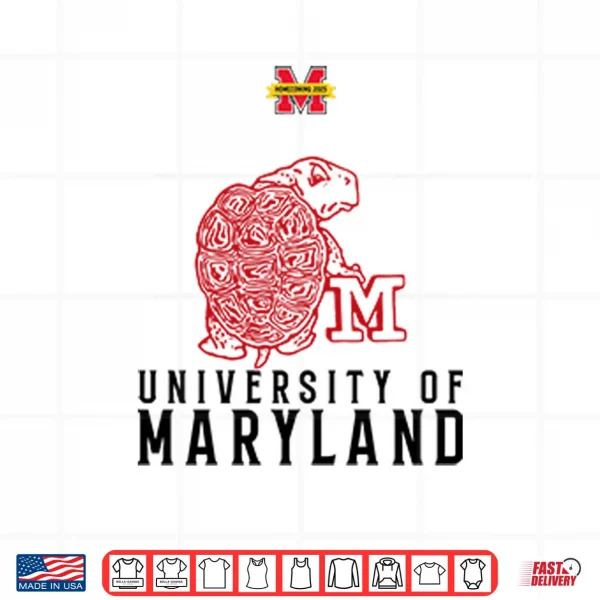 University Of Maryland Homecoming 2025 Shirt 3 Design University Of Maryland Homecoming 2025 Shirt